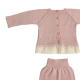 Tutina Spezzata In Filo Di Cotone Neonata GRANLEI 152