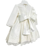 Abito Elegante Battesimale Manica Lunga Neonata TETO E TATTA VE8132