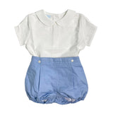Completo Elegante Con Bermuda E Camicia Neonato GRANLEI 269