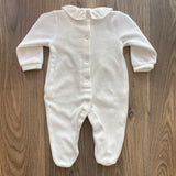 Tutina Intera in Ciniglia Punto smock Neonata BABIDU 19717