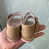 Minorchine-Modell Sandalen aus Leder für Neugeborene INDEX 1449