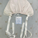 Beanie In Organdis Silk Newborn / SMALL GIUGGIOLA NAZARIOC