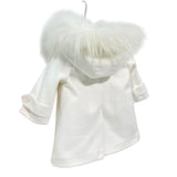 Cappotto In Panno Con Pelliccia Neonato ISABEL A64