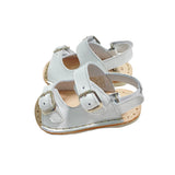 Sandali Primi Passi In Pelle Con Fibie Bambino INDICE 347