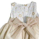 Abito Smanicato In Cotone E Tulle Bambina YOEDU 0507