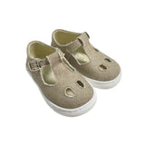 Scarpe Primi Passi Con Occhielli In Lino Neonato/a PANYNO B3202P