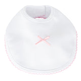 Bavette Bi-Color Con Fiocco Neonati CALAMARO 74017