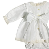 Abito con Culotte  Elegante Neonata Panna GRANLEI 23153