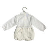 Completo 2 Pezzi Elegante Neonato Panna GRANLEI 23179