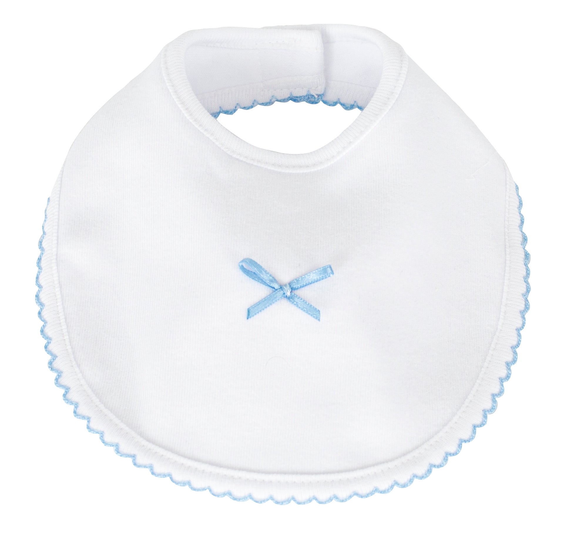 Zweifarbiges Lätzchen mit Schleife für Babys SQUID 74017