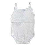 Body Intimo Spalla Stretta Traforato In Cotone Neonata SARDON JO109