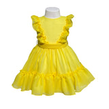 Abito Elegante Smanicato In Organza Neonata BUFI B0279A