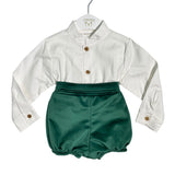 Completo Con Bermuda In Velluto e Maglioncino Bambino VALENTINA BEBES HADA127