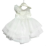 Abito Elegante Battesimale Con Code' Neonata LES ETOILES RAISSA