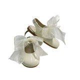 Scarpe Modello Ballerina Aperte Sul Retro In Vernice Bambina PANYNO B3408