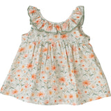 Abito Smanicato Fantasia Floreale Bambina CALAMARO 21289