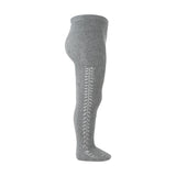 Strumpfhose aus warmer Baumwolle mit seitlicher Perforation für Neugeborene CONDOR 2591