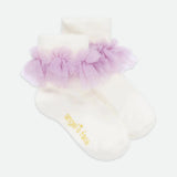 Calzini In Cotone Con Bordo In Tulle Bambina ANGEL'S FACE FRILLY
