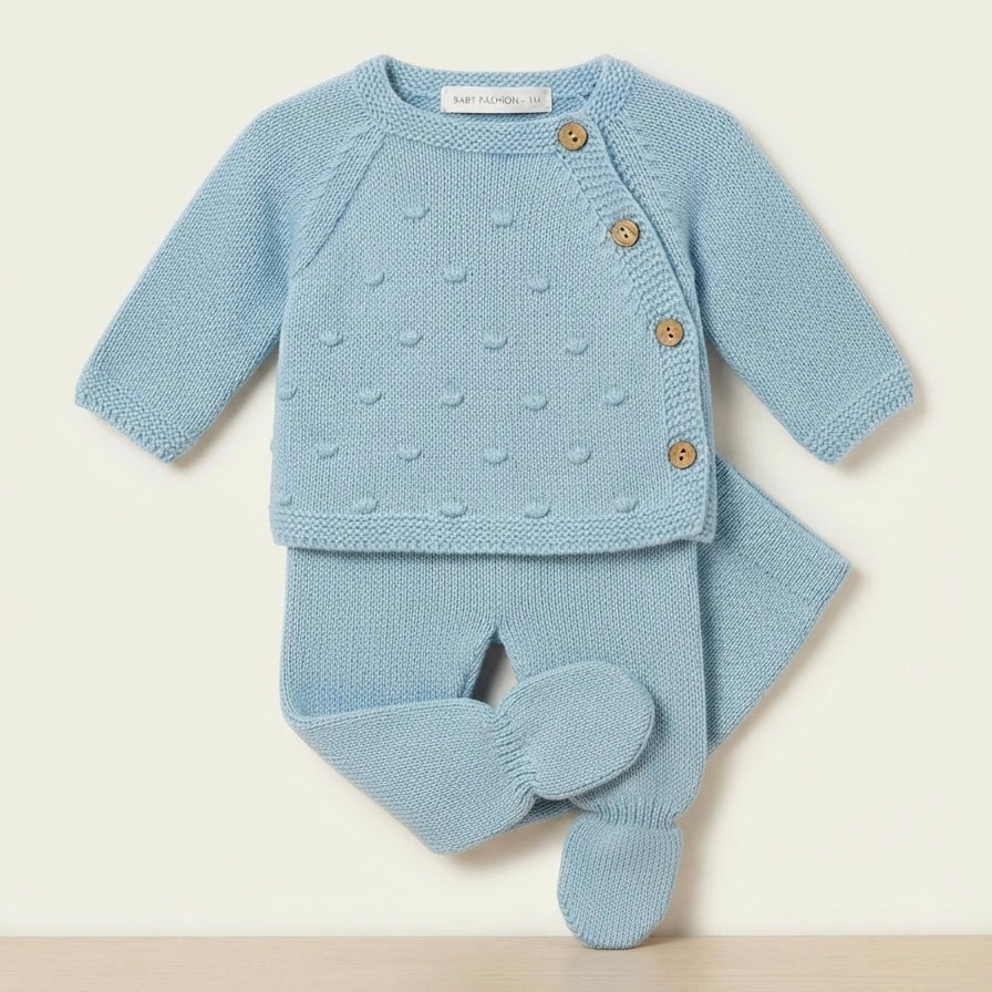Tutina Invernale Spezzata Con Cappello Neonato BABY FASHION 520.5