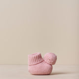 Schuhsocken aus Wolle mit Pom Pon Baby Boy WEDOBLE I2305345A
