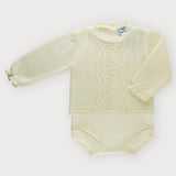 Zerbrochener Strampler aus hypoallergenem Acrylstoff für Neugeborene SARDON VE377