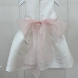 Abito Elegante Smanicato In Mikado Con Cintura Neonata MIMILU' 1722