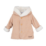 Cappotto Con Cappuccio in Lana Bambino/a CALAMARO 14019