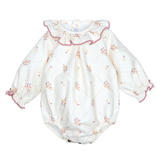 Pagliaccetto Caldo Cotone Panna Neonata CALAMARO 32572