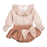 Completo Blusa Con Culotte Neonata CALAMARO 11436