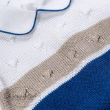 Pagliaccetto In Filo Di Cotone Neonata LA SARTORIA DEI PICCOLI LP1012