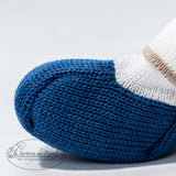 Scarpine In Filo Di Cotone Neonato LA SARTORIA DEI PICCOLI LSC1012