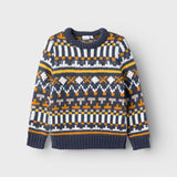 Mehrfarbiger Pullover aus hypoallergenem Acrylstoff für Jungen NAME IT 13220782