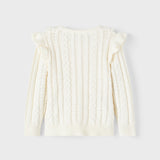 Maglioncino In Caldo Cotone Organico Con Trecce Bambina NAME IT 13220790