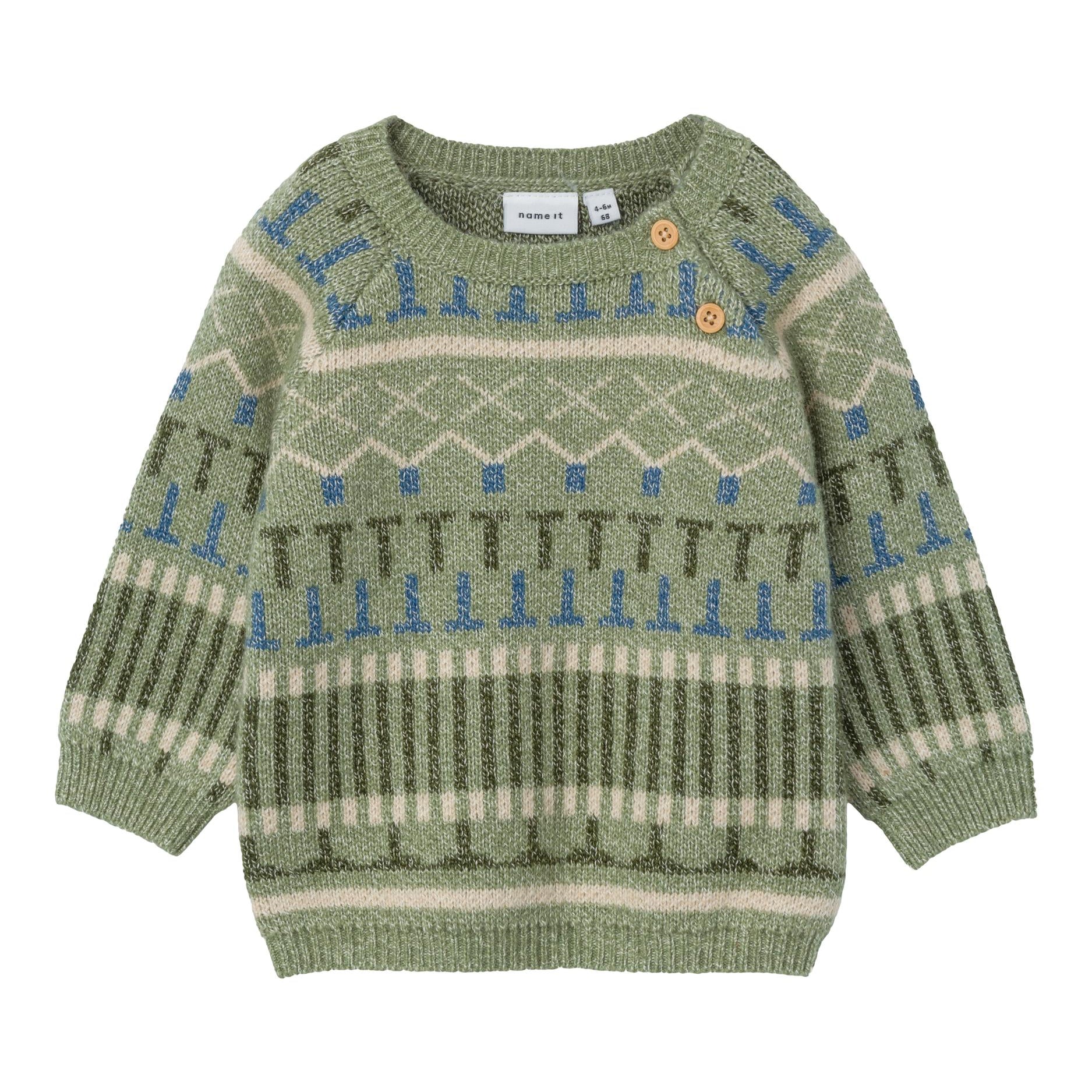 Maglioncino In Caldo Cotone Neonato NAME IT 13220772