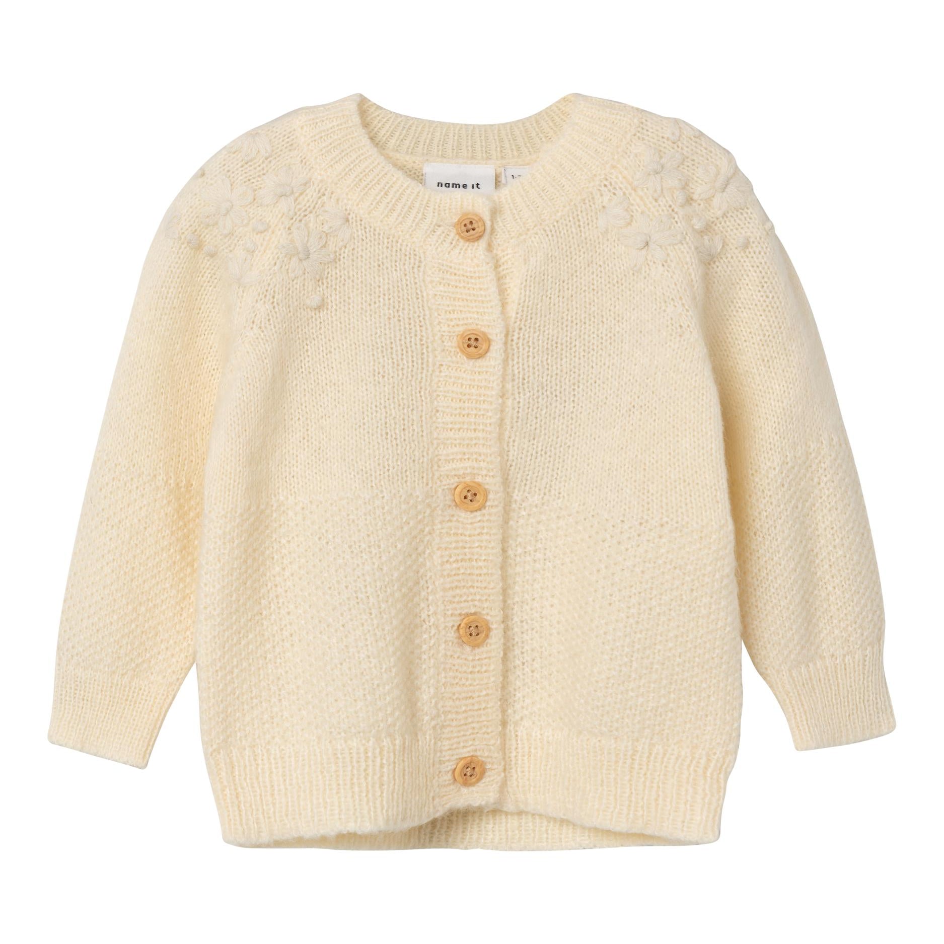 Cardigan In Misto Lana Con Ricamo Neonata NAME IT 13220762