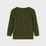 Maglioncino Con Trecce In Caldo Cotone Organico Neonato NAME IT 13220780