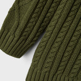 Maglioncino Con Trecce In Caldo Cotone Organico Neonato NAME IT 13220780