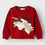 Maglioncino Natalizio In Caldo Cotone Bambina NAME IT 13222180
