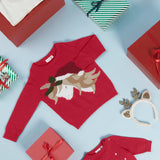 Maglioncino Natalizio In Caldo Cotone Bambina NAME IT 13222180