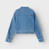 Giubbotto In Denim Con Rouches Bambina NAME IT 13224641