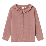 Cardigan In Filo Di Cotone Lurex Bambina NAME IT 13225023