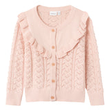 Cardigan In Filo Di Cotone Traforato Bambina NAME IT 13225024