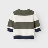 Cardigan In Filo Di Cotone A Righe Neonato NAME IT 13225008