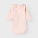 Body In Cotone Manica Lunga Con Collo In Macrame' Neonata NAME IT 13225699