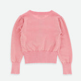 Cardigan In Filo Di Cotone Con Fiocchi Bambina ANGEL'S FACE NICOLETTEF