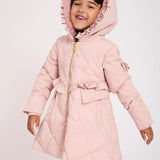 Coat With Hood And Faux Fur Girl ANGEL'S FACE PEPPA