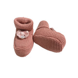 Calzini Scarpetta In Lana 100% Neonata NINNAOH I23304F