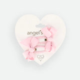 Set Di Due Fermagli Con Fiocco Bambina ANGEL'S FACE TWO