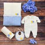 Corredino Nascita In Cotone Neonata NINNAOH CORDMARGHERITE