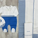 Corredino Nascita In Cotone E Lino Neonato NINNAOH CORDMARINARETTO